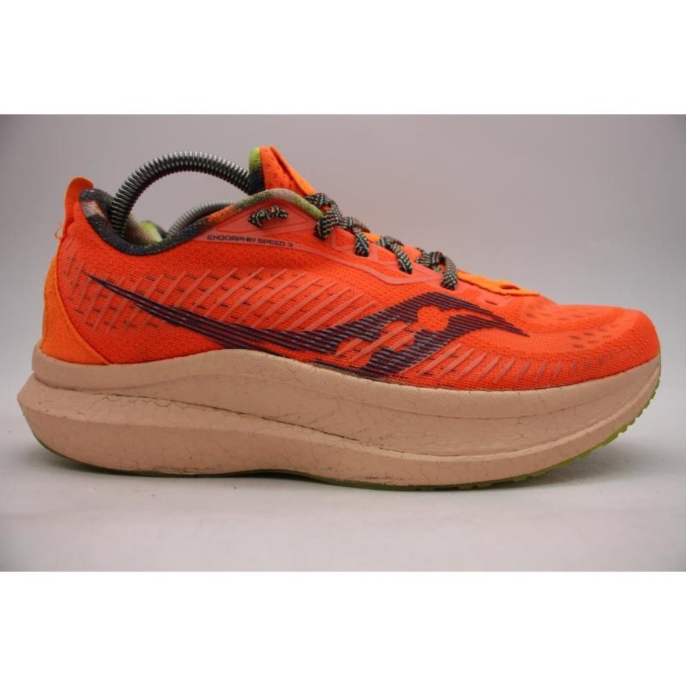 Saucony Men's Size 9 Endorphin Speed 2 S20689-45 Orange Running Shoes Sneakers